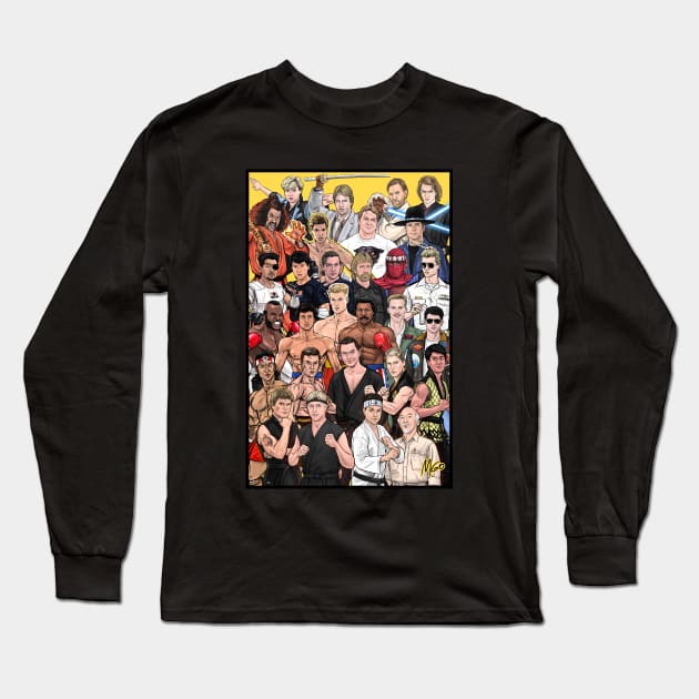 Johnny & Daniel CKS4 Retro Icons Long Sleeve T-Shirt by PreservedDragons